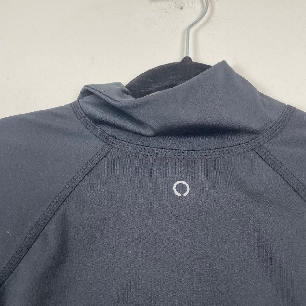 Skora Woman's Sz S Black Full Zip Long Sleeve‎ Athletic Jacket Thumb Holes - Picture 7 of 10